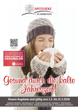 Angebote Februar bis März 2026 - Vorderseite